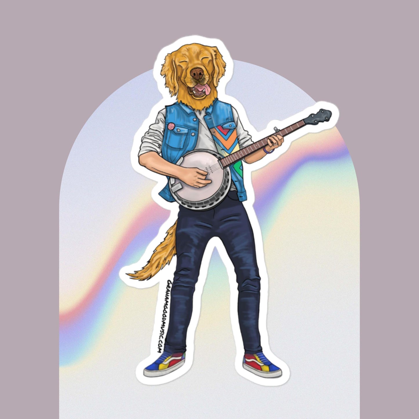 Grahamjo Sticker
